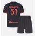 AC Milan Strahinja Pavlovic #31 Barnkläder Tredje matchtröja till baby 2026-27 Kortärmad (+ Korta byxor) Billigt